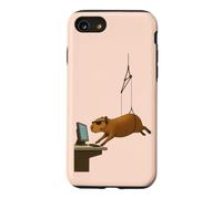 Custodia per iPhone SE (2020) / 7/8 LA SPIA CAPYBARA PIÙ FREDDA IN RAGGIA