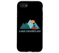 Custodia per iPhone SE (2020) / 7/8 Lake Champlain Nature Art Vacation Design