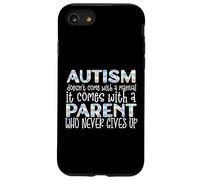 Custodia per iPhone SE (2020) / 7/8 L'AUTISMO ha un GENITORE che non si arrende mai Meme