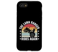 Custodia per iPhone SE (2020) / 7/8 Lawn Ranger Rides Again, design divertente per falciare il prato