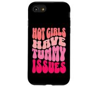 Custodia per iPhone SE (2020) / 7/8 Le ragazze calde hanno problemi di pancia IBS Stomaco problemi digestivi