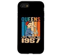Custodia per iPhone SE (2020) / 7/8 Le regine nascono nel 1957 Compleanno Donna Compleanno