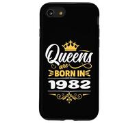 Custodia per iPhone SE (2020) / 7/8 Le regine nascono nel 1982 Compleanno Donna Compleanno