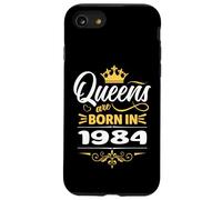 Custodia per iPhone SE (2020) / 7/8 Le regine nascono nel 1984 Compleanno Donna Compleanno