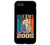 Custodia per iPhone SE (2020) / 7/8 Le regine nascono nel 2005 Compleanno Donna Compleanno