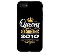Custodia per iPhone SE (2020) / 7/8 Le regine nascono nel 2010 Compleanno Donna Compleanno