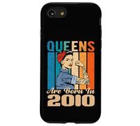 Custodia per iPhone SE (2020) / 7/8 Le regine nascono nel 2010 Compleanno Donna Compleanno