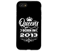Custodia per iPhone SE (2020) / 7/8 Le regine nascono nel 2013 Compleanno Donna Compleanno