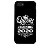 Custodia per iPhone SE (2020) / 7/8 Le regine nascono nel 2020 Compleanno Donna Compleanno