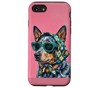 Custodia per iPhone SE (2020) / 7/8 Le riviste di moda Australian Cattle Dog coprono i cani