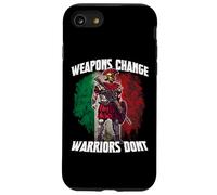 Custodia per iPhone SE (2020) / 7/8 Legionario romano con arma moderna - Roma SPQR