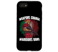 Custodia per iPhone SE (2020) / 7/8 Legionario romano con arma moderna - Roma SPQR