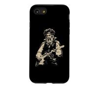 Custodia per iPhone SE (2020) / 7/8 Leonardo da Vinci Vampire Suonare la Chitarra Italia Storia dell'Arte