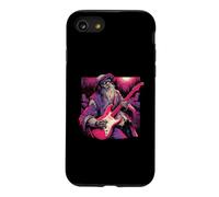 Custodia per iPhone SE (2020) / 7/8 Leonardo da Vinci Zombie Suonare la chitarra Italia Storia dell'arte