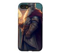 Custodia per iPhone SE (2020) / 7/8 L'eroe cavaliere mago con coraggio e magia