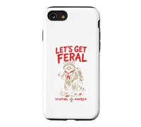Custodia per iPhone SE (2020) / 7/8 Let's Get Feral! Hiking Scout Racoon Scouting America