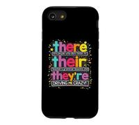 Custodia per iPhone SE (2020) / 7/8 Lì sono insegnanti di grammatica inglese Divertente Umorismo Divertente