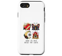 Custodia per iPhone SE (2020) / 7/8 L'inchiostro è la mia mappa della vita (dichiarazione di tatuaggio)