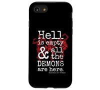 Custodia per iPhone SE (2020) / 7/8 L'inferno è vuoto e tutti i demoni sono qui - Shakespeare