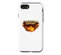 Custodia per iPhone SE (2020) / 7/8 Liquid Fire Artist soffiatore di vetro soffiato in vetro