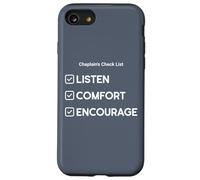 Custodia per iPhone SE (2020) / 7/8 Lista di controllo del cappellano: ascolta, conforta, incoraggia