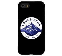 Custodia per iPhone SE (2020) / 7/8 Longs Peak Colorado Mountain Souvenir Escursionismo Arrampicata