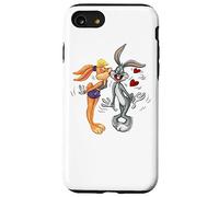 Custodia per iPhone SE (2020) / 7/8 Looney Tunes Bugs and Lola Kiss Valentine's Day