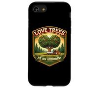 Custodia per iPhone SE (2020) / 7/8 Love Trees Diventa un arboricoltore Arboricoltore Scalatore Lumberjack