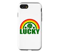 Custodia per iPhone SE (2020) / 7/8 Lucky Irish Four Leaf Clover Irlanda St Patricks Day Rainbow