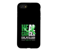 Custodia per iPhone SE (2020) / 7/8 Lui può guarire la fede cristiana nastro Luca 1-37
