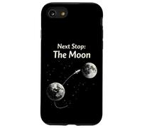 Custodia per iPhone SE (2020) / 7/8 Luna Viaggio Citazione Retro Spazio Avventura