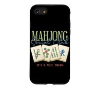 Custodia per iPhone SE (2020) / 7/8 Mahjong Social Club È Una Piastrella Cosa Amore Giocare Mahjong