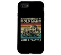 Custodia per iPhone SE (2020) / 7/8 Mai sottovalutare un vecchio con un trattore - Farmer Dad