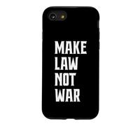 Custodia per iPhone SE (2020) / 7/8 Make Law Not War Avvocato Giudice Giurista Legge