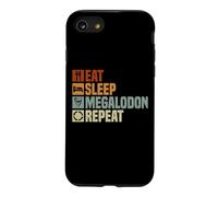 Custodia per iPhone SE (2020) / 7/8 Mangia Dormi Megalodon Repeat - Megalodon Shark