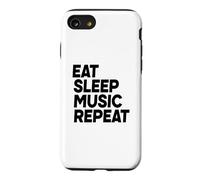 Custodia per iPhone SE (2020) / 7/8 Mangia Dormi Musica Ripeti