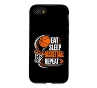 Custodia per iPhone SE (2020) / 7/8 Mangia Dormi Ripeti Basket