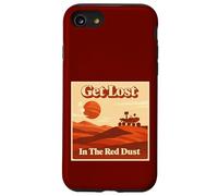 Custodia per iPhone SE (2020) / 7/8 Mars Rover Get Lost In The Red Dust Retro Space Exploration