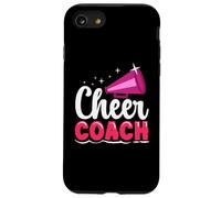 Custodia per iPhone SE (2020) / 7/8 Megafono da donna Cheer Coach con design invecchiato
