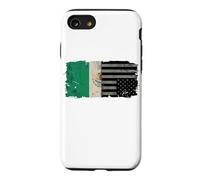 Custodia per iPhone SE (2020) / 7/8 Messicano Americano Split Flag Nazione In Pericolo Chicano