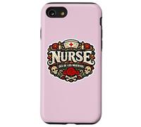 Custodia per iPhone SE (2020) / 7/8 Messicano Infermiera Giorno Dei Morti Día De Los Muertos Mardi Gras