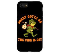 Custodia per iPhone SE (2020) / 7/8 Mi dispiace devo andare l"atmosfera è spenta rana umorismo