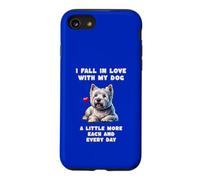 Custodia per iPhone SE (2020) / 7/8 Mi innamoro un po"di più del mio cane ogni giorno