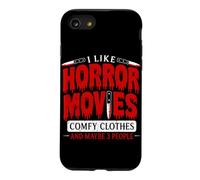 Custodia per iPhone SE (2020) / 7/8 Mi piacciono i film horror vestiti comodi e forse 3 persone