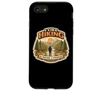 Custodia per iPhone SE (2020) / 7/8 Mi piace fare escursioni e forse tre persone divertente escursionista scherzo