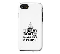Custodia per iPhone SE (2020) / 7/8 Mi piace la mia barca e forse 3 persone