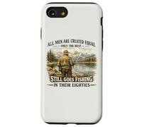 Custodia per iPhone SE (2020) / 7/8 Migliori Uomini Pesca Negli Anni Ottanta Anni 80 Pescatore Nonno