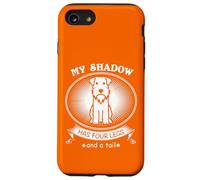 Custodia per iPhone SE (2020) / 7/8 Miniature Schnauzer My Dog is My Shadow Funny Pet Dog Lover