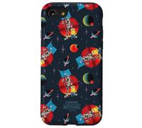 Custodia per iPhone SE (2020) / 7/8 Minions & Monsters Space Invasion