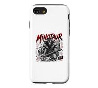 Custodia per iPhone SE (2020) / 7/8 Minotauro Labirinto Sangue Antico Mostro Greco